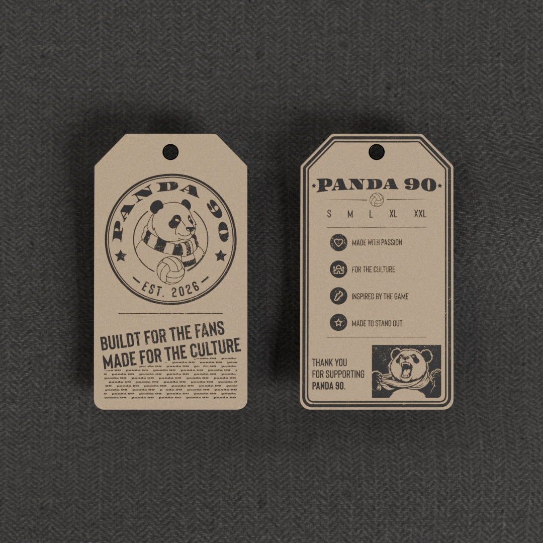 Panda 90 brand identity
